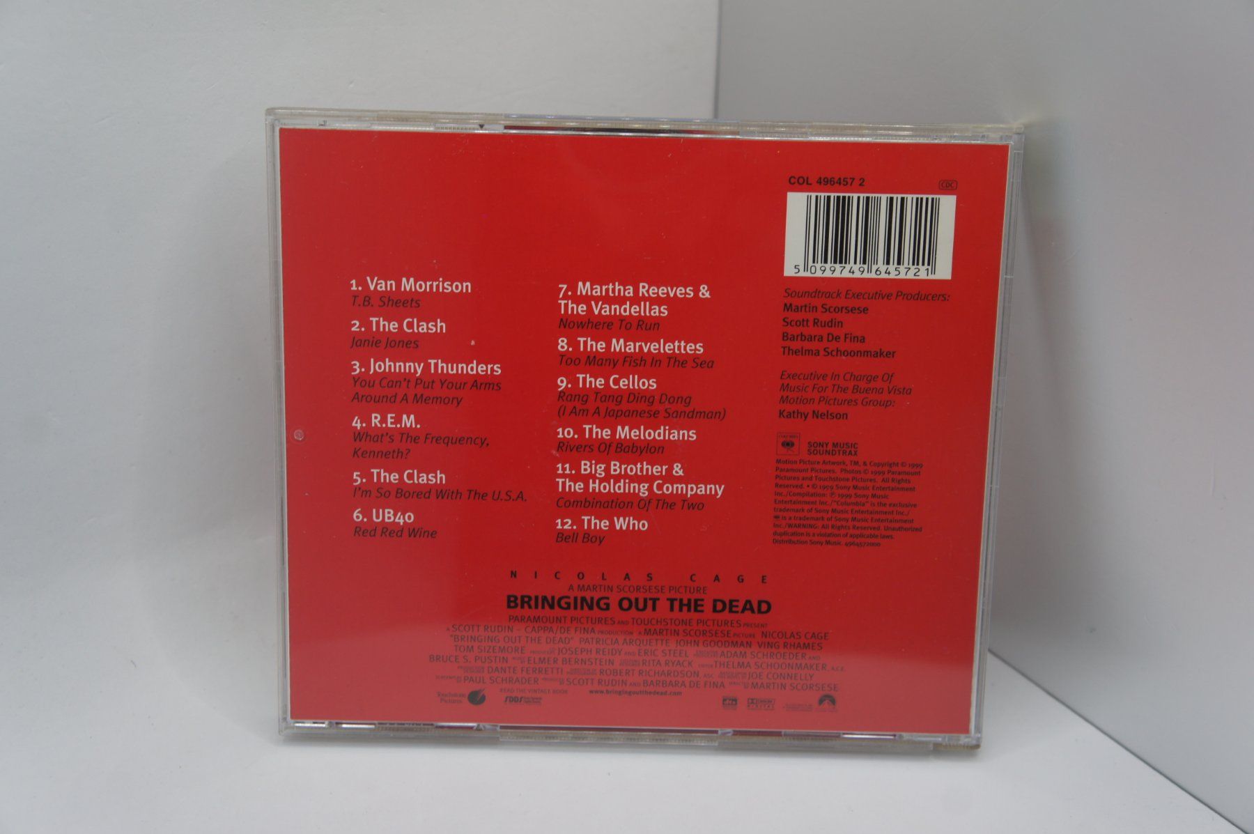 CD: CD Bringing Out The Dead Van Morrison The Who R.E.M. UB40 – Usato da Ernetschwil venduto da luisvonerni 2