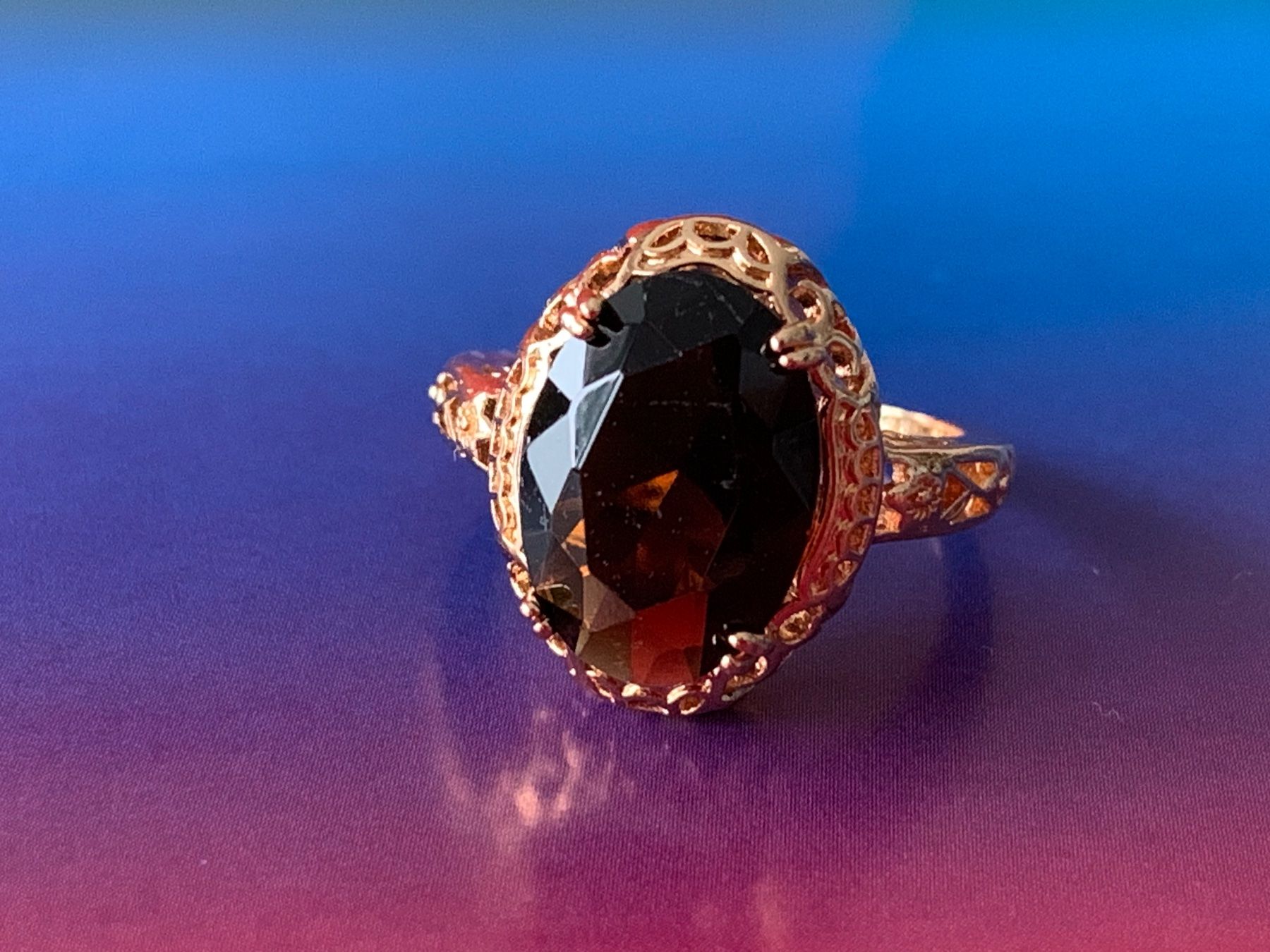 Ringe: Fingerring vergoldet Queen  55 – Gebraucht aus Dittingen von Bijoubelle 3