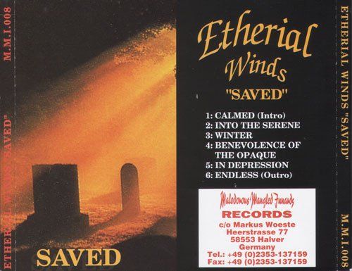 CDs: Etherial Winds – Saved – Neuf avec emballage d'origine à Gingins par Demonseed 1