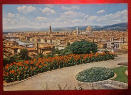 Firenze, Florenz una veduta panoramica Italia 1968