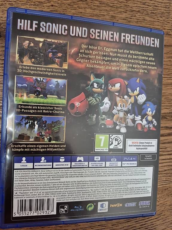 Spiele: Sonic Forces PS4  – Gebraucht aus Horw von Mschaefer 2