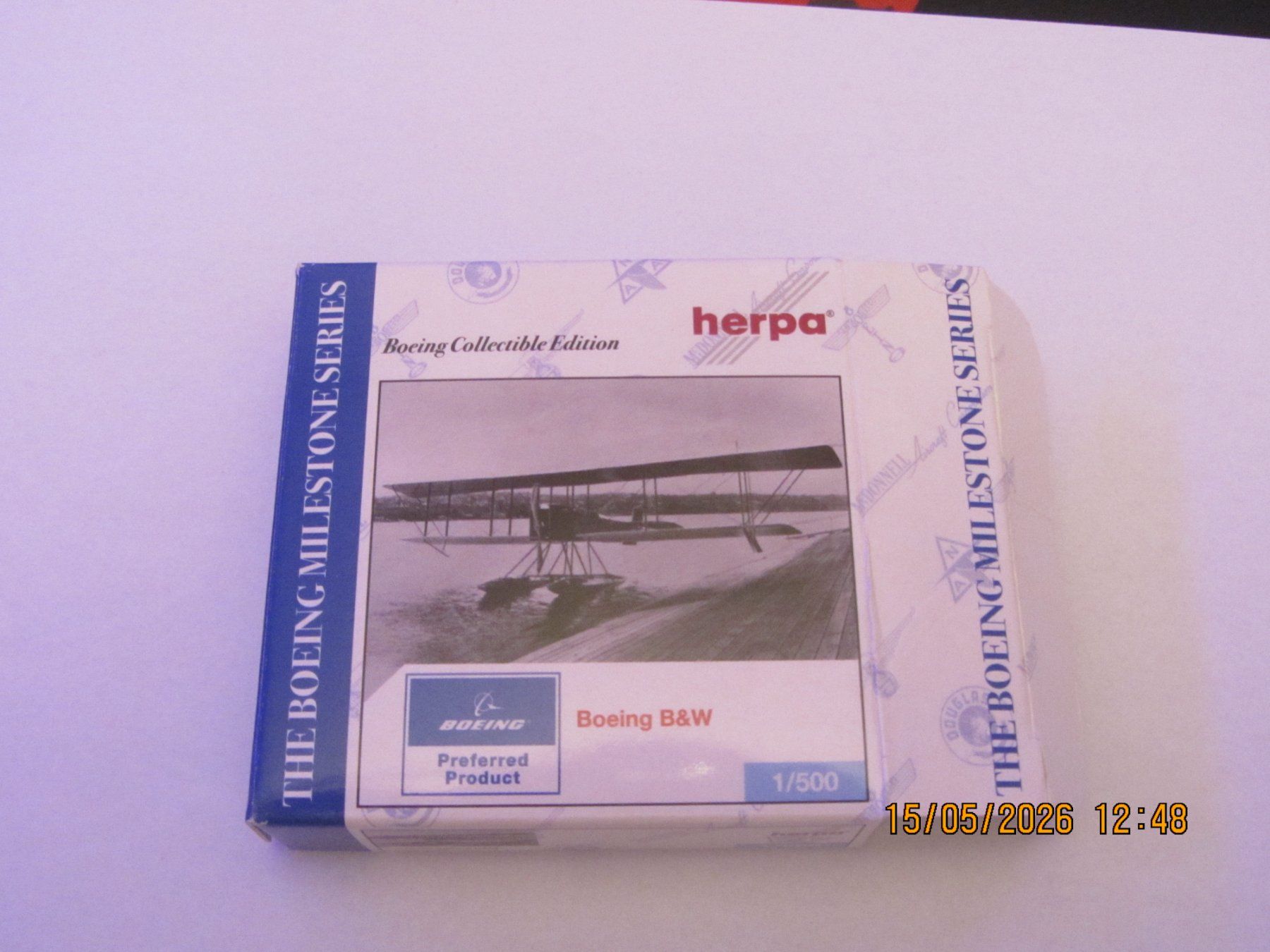 Herpa Kit di modellismo & Modellini statici: Herpa Boeing B&W 1:500 – Nuovo e nell'imballaggio originale da Kirchberg BE venduto da sonne88