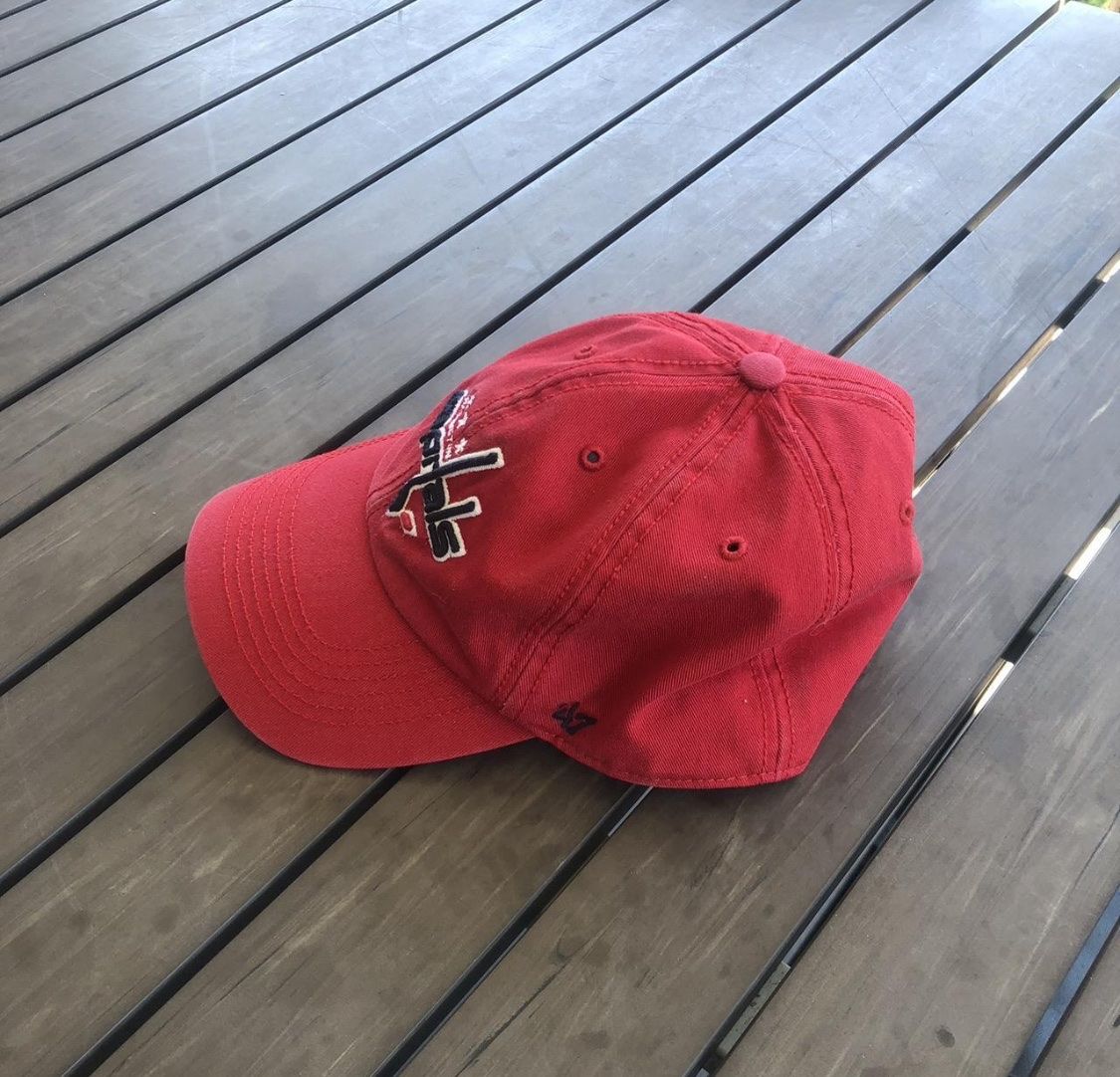 NHL Copricapi, berretti & cappellini: NHL Washington Capitals Cap – Usato da Fribourg venduto da ann_l9b7 1