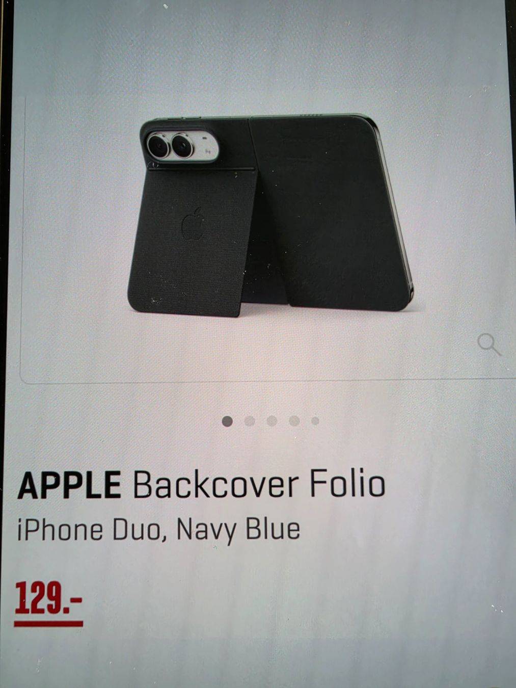 Apple Covers & Schutzfolien: iPhone Duo, folio avec support et MagSafe – Neu und originalverpackt aus Reconvilier von MARCLAT 2
