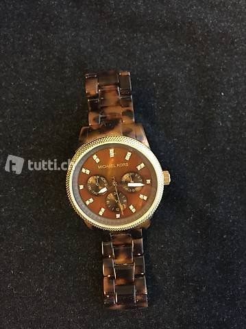 Michael Kors Orologi: Michael Kors Uhr MK5038 Ritz Tortoise – Usato da Lachen SZ venduto da stettnic