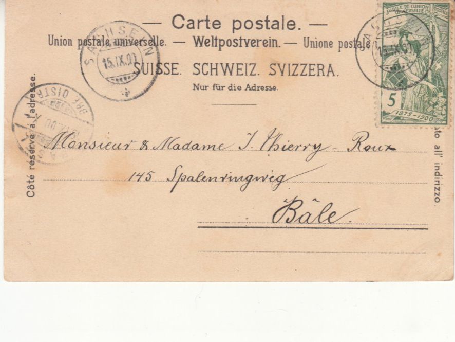 Cartoline postali: Flüeli 1900 – Usato da Bürglen TG venduto da StampGraf 1