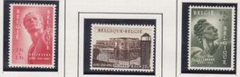 BELGIEN 1954 DENKMAL, 50 J. ROTARY INTERNATIONAL, KÖNIG **