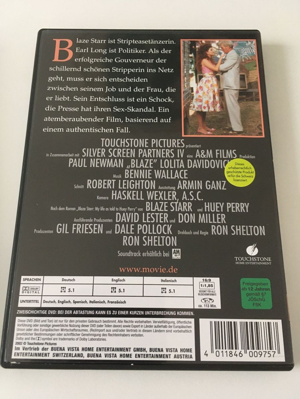 Tutti i DVDs: Blaze (DVD) Paul Newman – Usato da Arbon venduto da HelFer01 1