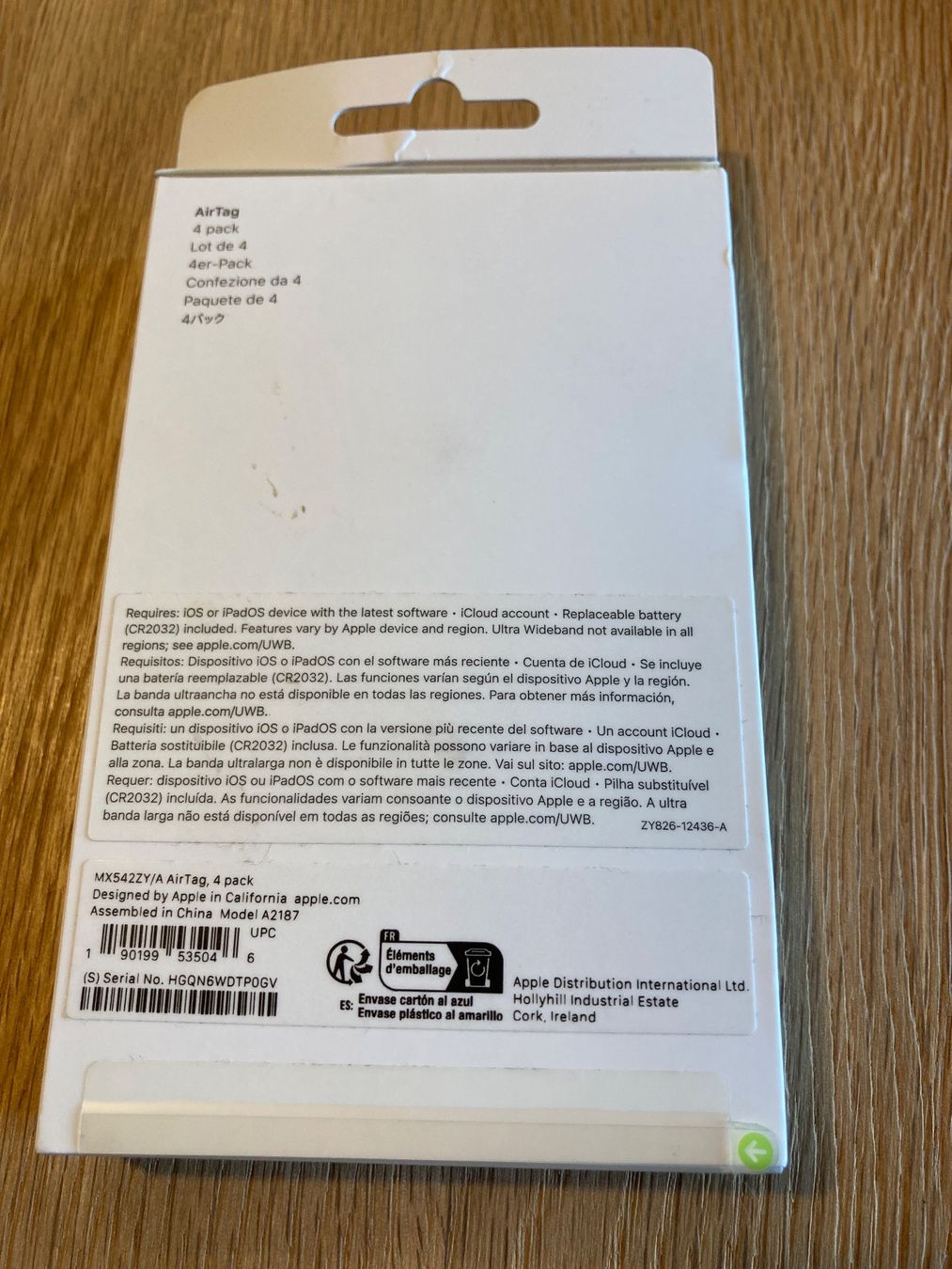 Apple Portables: Apple AirTag 4 Pack – Neuf avec emballage d'origine à Brugg AG par Skialper 1