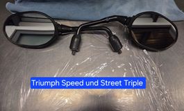 Triumph Street und Speed Triple Spiegel   (Gebrauchsspuren)