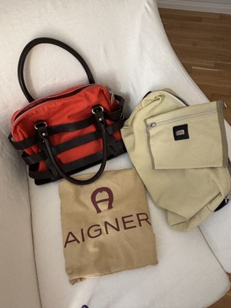 Aigner Damaskus Handtasche original