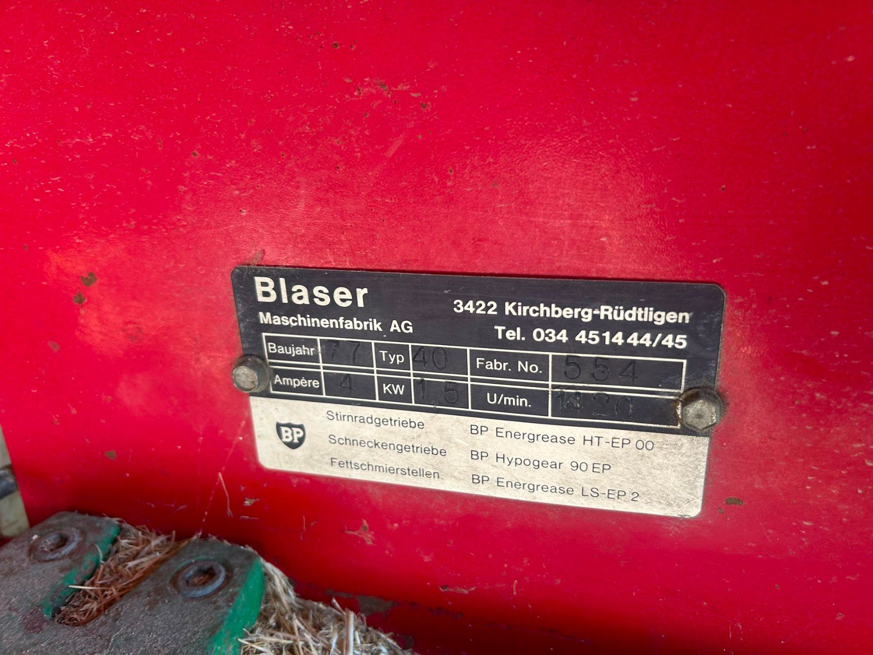 Remorques autochargeuses/d'ensilage: Förderband Blaser – D'occasion à Oberägeri par MiOtt 1