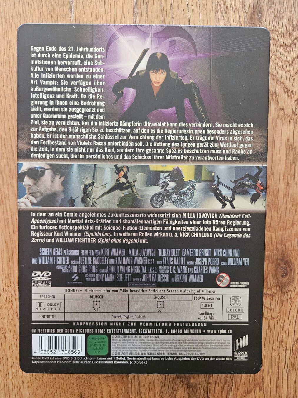 Tutti i DVDs: Limited Edition Ultraviolet – Usato da St.Gallen venduto da Capsule_Corporation 1