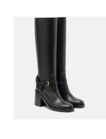 NEU! Valentino Garavani VLogo leather knee-high boots