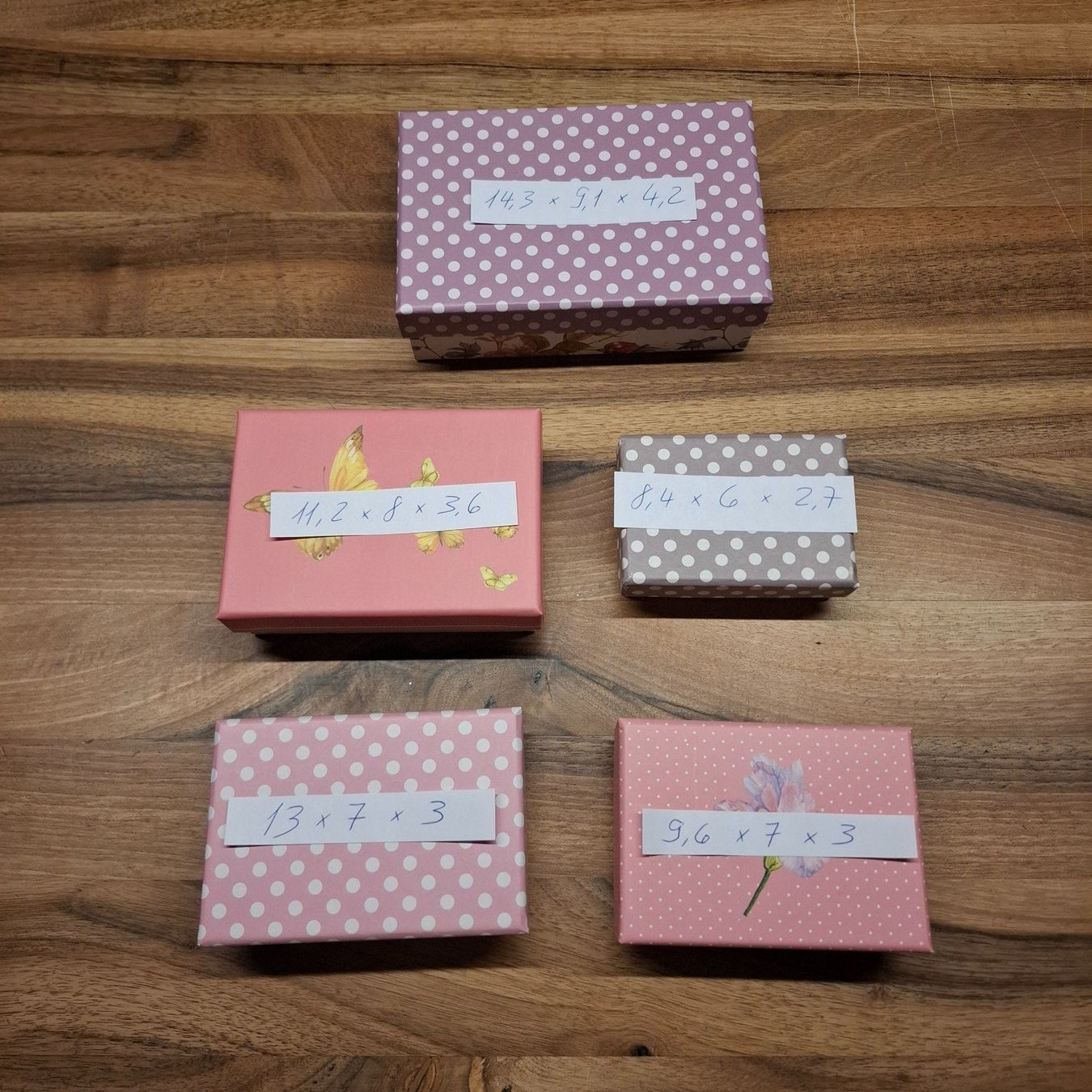 Altro in Decorazioni & Accessori: 5er Set Mini-Geschenkschachteln, Neu! – Nuovo (secondo la descrizione) da Sisseln AG venduto da Tropea4334 1