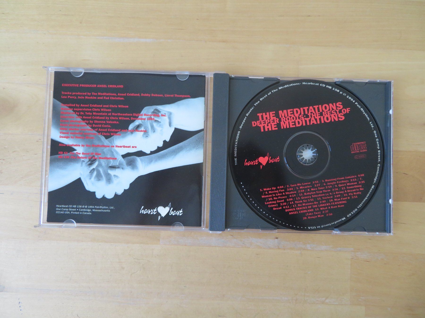 CDs: THE MEDITATIONS "Deeper Roots" – Gebraucht aus zürich von Goldimmund 1