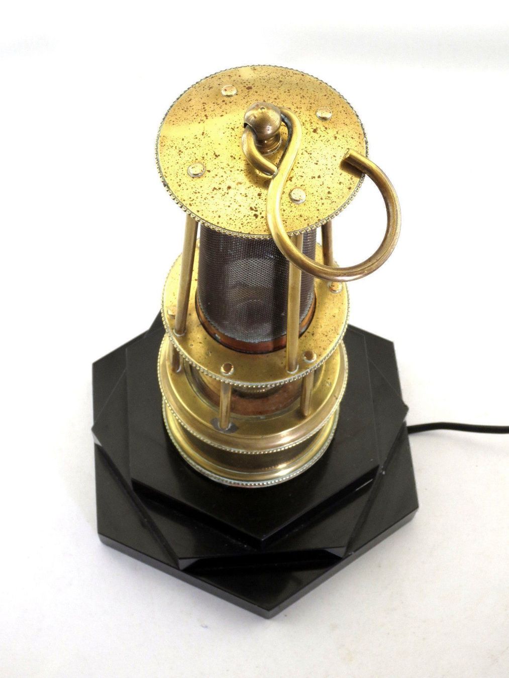 Lampen: Lampe mineur laiton marbre electrifiée – Gebraucht aus Noville von novar 3