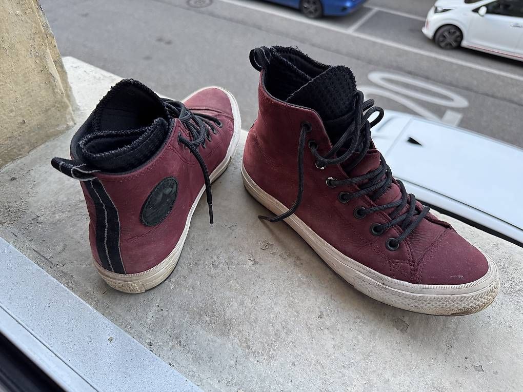 Scarpe da uomo: Converse Chuck high Winter - Bordeaux - Grösse 41 – Usato da Burgdorf venduto da dar_vc6t 1