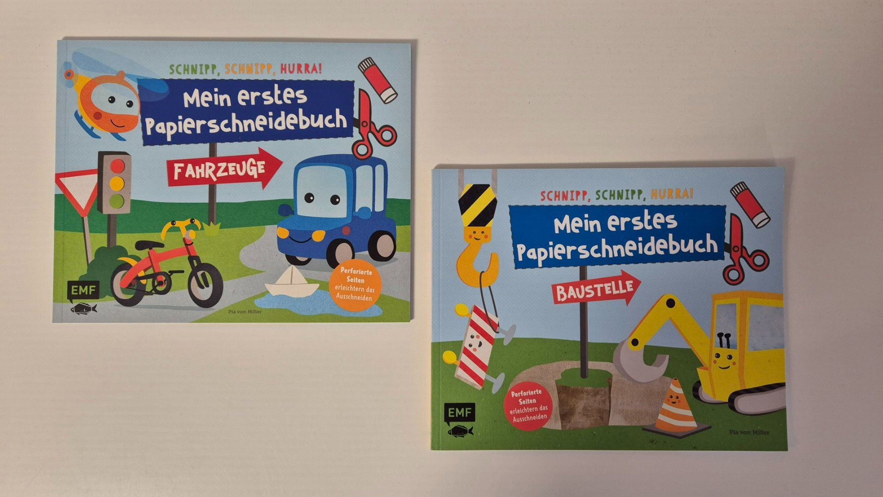 Libri: 2 Papierschneidebücher neu – Nuovo (secondo la descrizione) da Baar venduto da rebeli6340