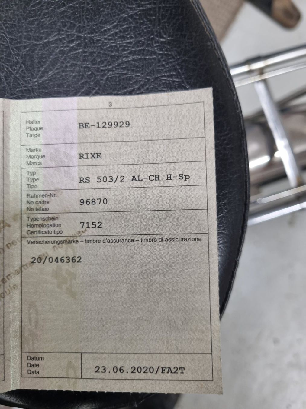 Rixe Ciclomotori: Sachs Mofa Rixe – Usato da Zürich venduto da keewee01 7