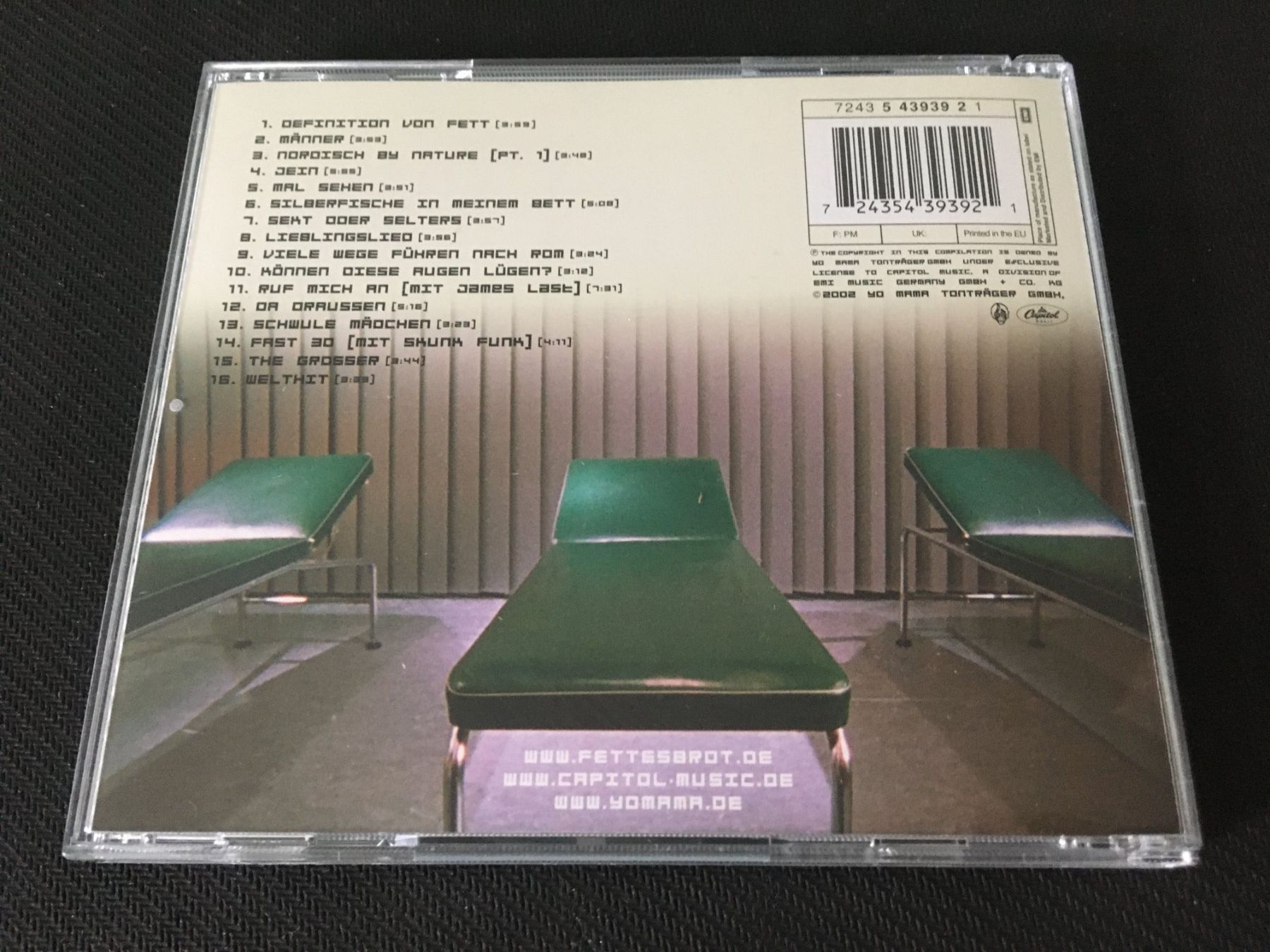 CD: Fettes Brot – Amnesie -CD- – Usato da St.Gallen venduto da MedienJoe 2
