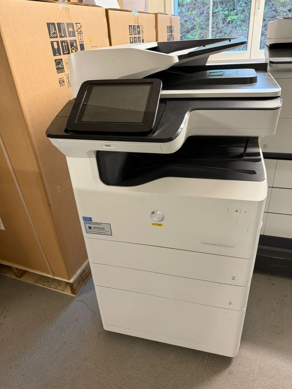 Hewlett Packard Drucker: HP PageWide Managed Color Flow MFP E77650 – A3 Multidrucker – Gebraucht aus Dottikon von refurbished-IT 1