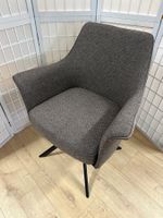 6 Drehsessel WIZARD A Stoff cappuccino Taschenfederkernsitz