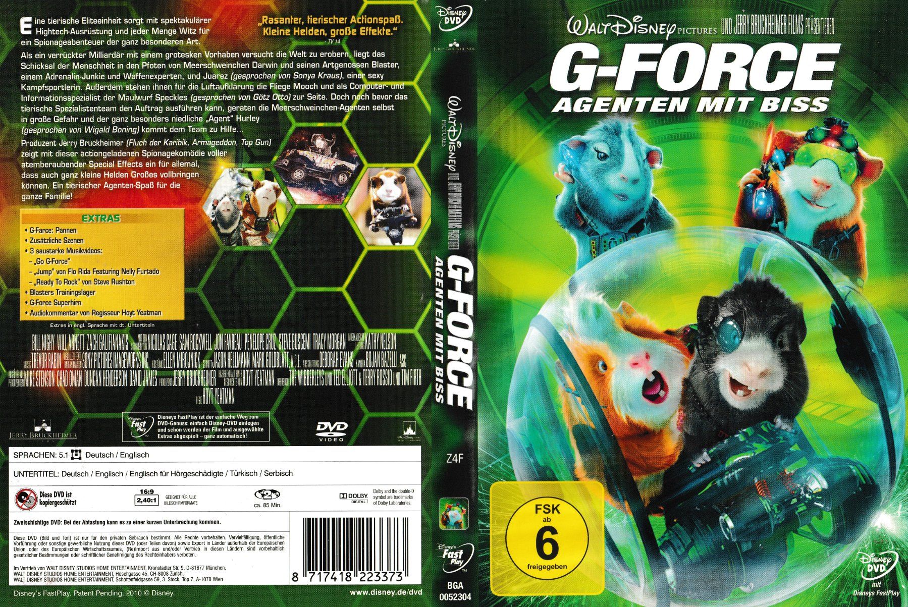 Tutti i DVDs: DVD - G-Force - Agenten Mit Biss – Usato da Langnau am Albis venduto da MediaRescuerKeLoX
