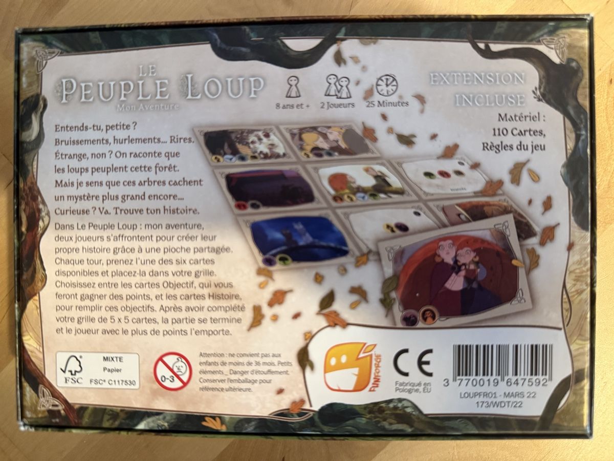 Spiele: Le peuple loup – Neu (gemäss Beschreibung) aus Meinier von fabdab 2