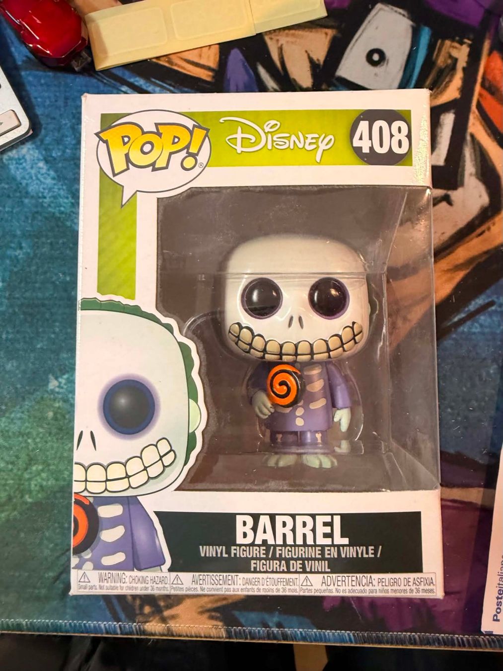Funko Figuren: Funko POP 408 Barrel Disney Nightmare Before Christmas – Gebraucht aus Giubiasco von Ticinerd