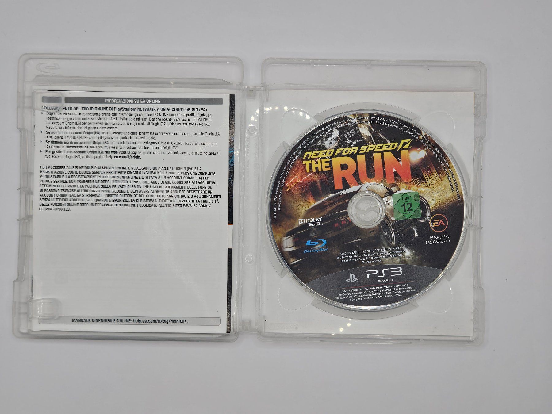 Sony Giochi: Need for speed The Run PS3 DE / FR / EN CIB – Usato da Hauterive NE venduto da ariashopch 2