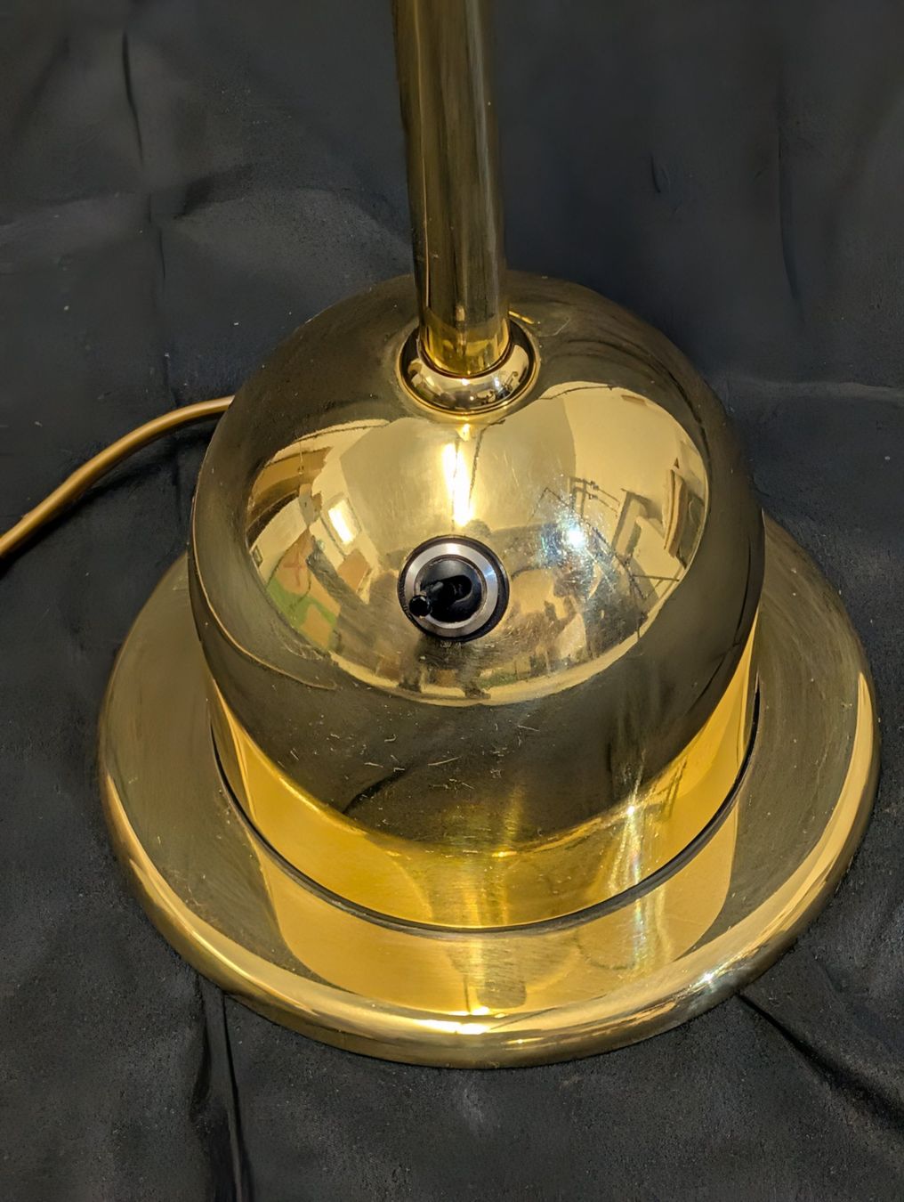 Lampes: Vintage Schreibtischlampe Messing-Optik – D'occasion à Wiezikon b.Sirnach par Romsche 4
