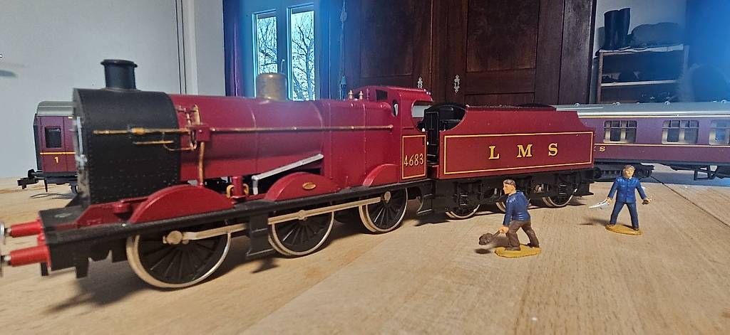 Modelleisenbahnen: Lima Spur 0 kompletter  LMS ZUG – Gebraucht aus Oberbalm von Drake60 3