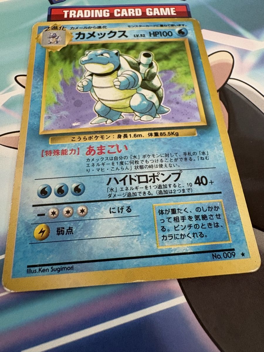 Pokémon Carte collezionabili: Blastoise (Turtok) 009 Base Set JP – Usato da Buchs SG venduto da Techniquez 3