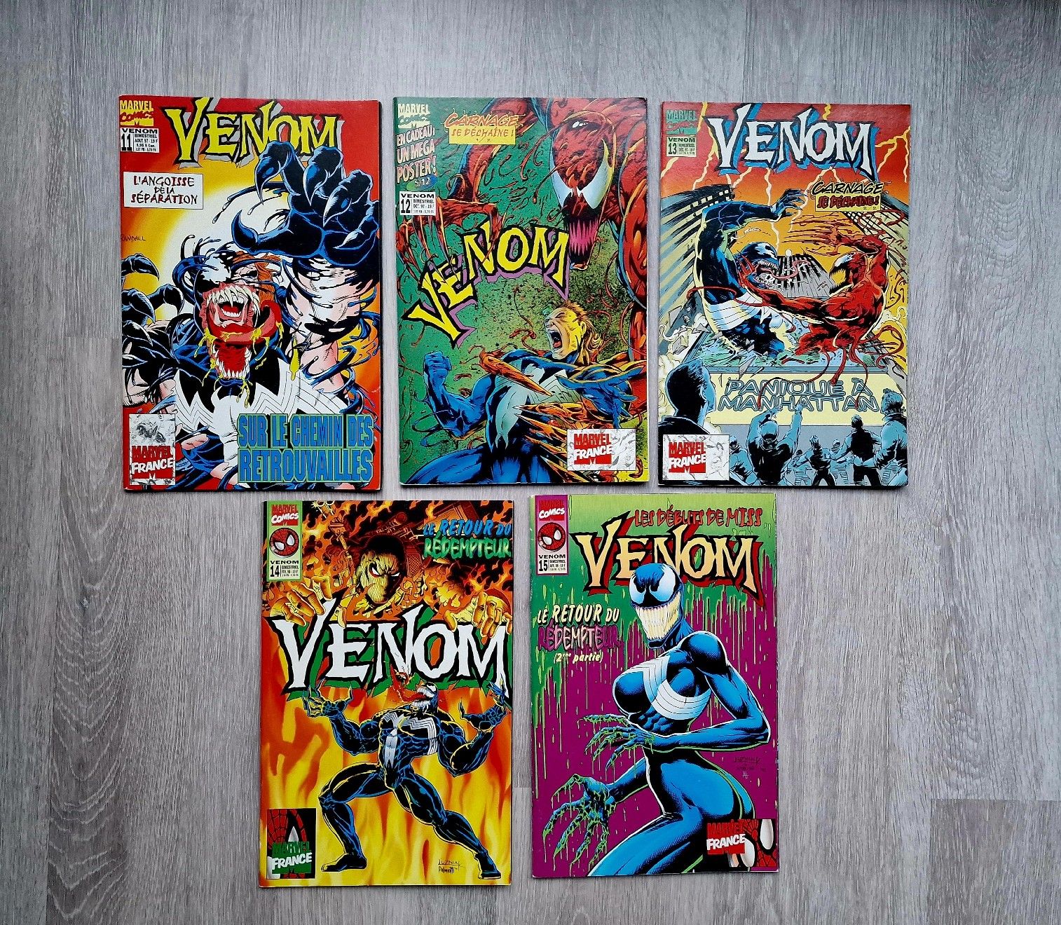 Fumetti: 5 Comics Venom VF Années 90 Marvel – Usato da Chavornay venduto da nuno1974
