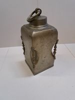 Antike Teedose Zinn Dose Vintage Sammler 