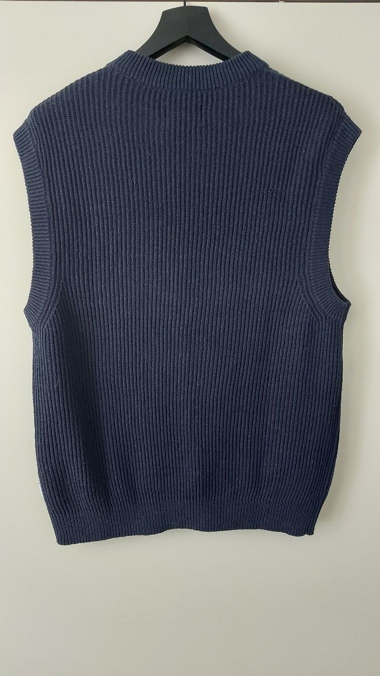 Gilet & Giacche: Jack&Jones Strickweste/Gilet/Pullunder, Dunkelblau,Gr. L/XL – Usato da Pfäffikon ZH venduto da siae 2