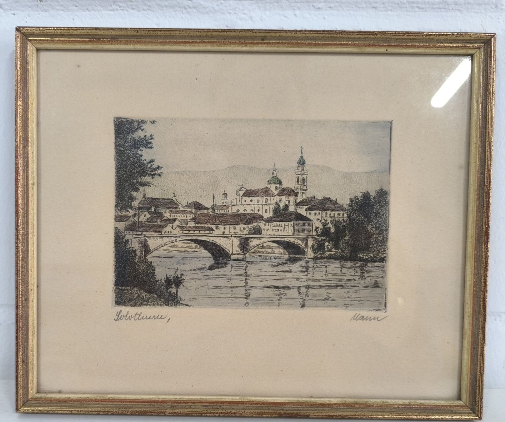 Foto & Immagini: Radierung von Solothurn – Usato da Rüti ZH venduto da Restwert_Rueti_ZH