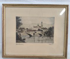 Radierung von Solothurn