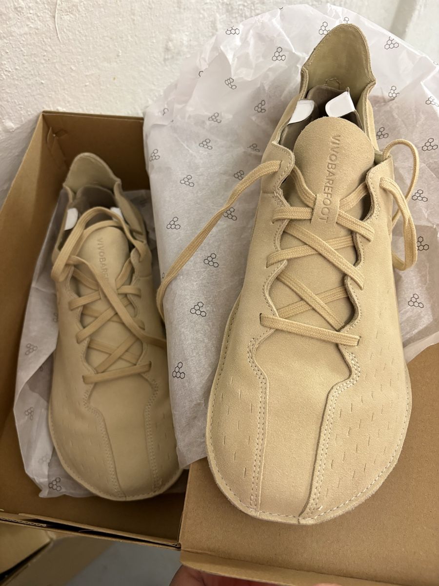 Vivobarefoot Scarpe da uomo: Vivobarefoot sensus beige size 45 – Nuovo e nell'imballaggio originale da Zürich venduto da bluesrockgear