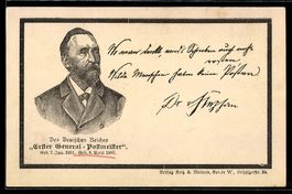 Dr. Heinrich von Stephan, Erster General