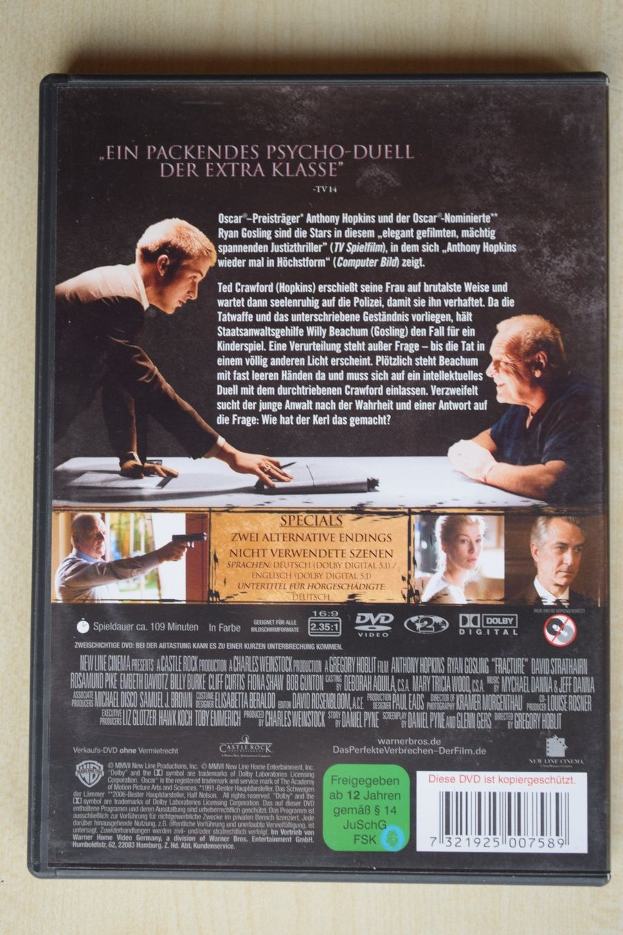 Tous les DVDs: DAS PERFEKTE VERBRECHEN (222) – D'occasion à Reutigen par DONDON55 1
