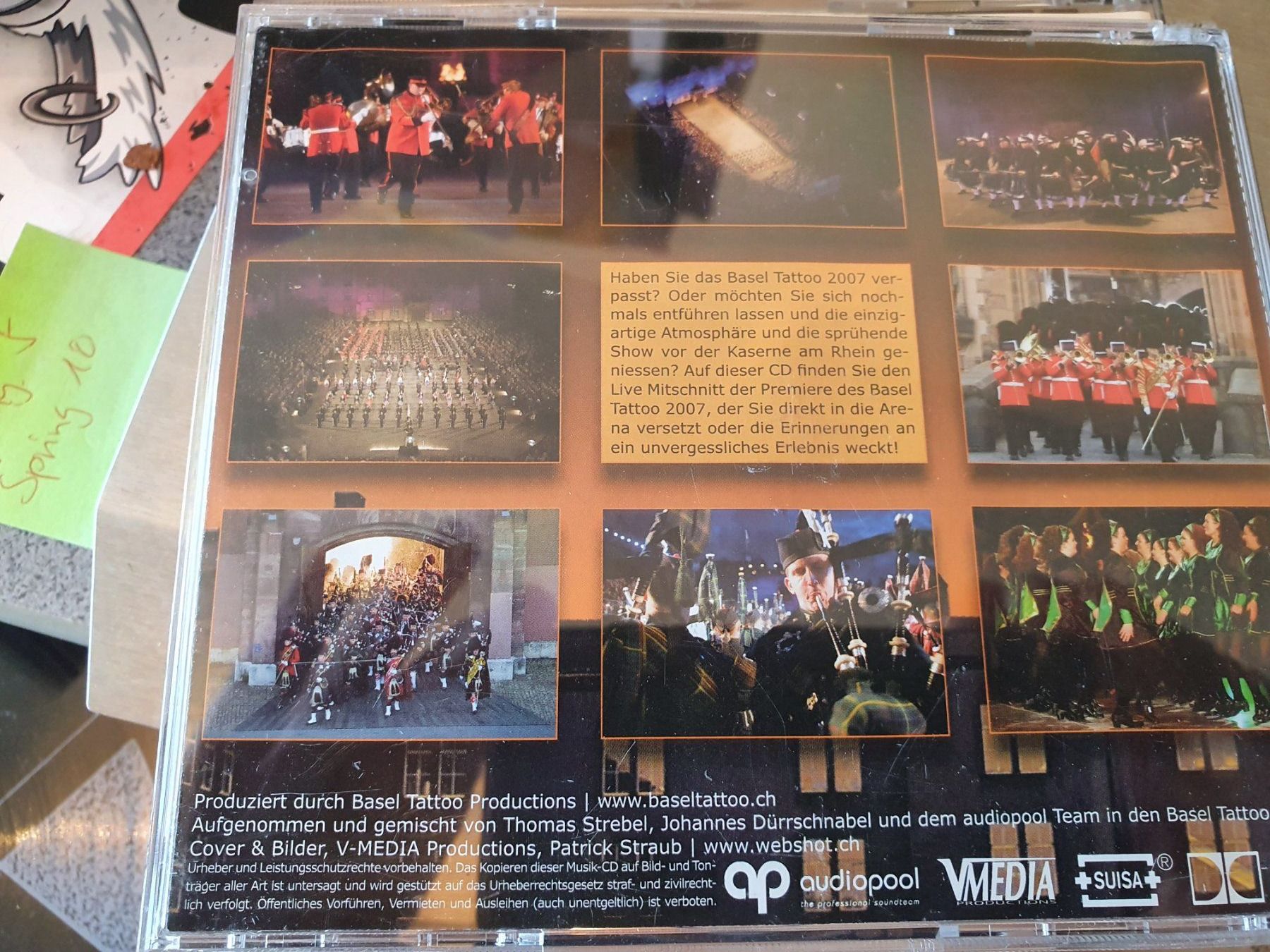 CD: Basel Tattoo CD 20077Blasmusik/DJ/HITS – Usato da Bremgarten AG venduto da musiccollector 1