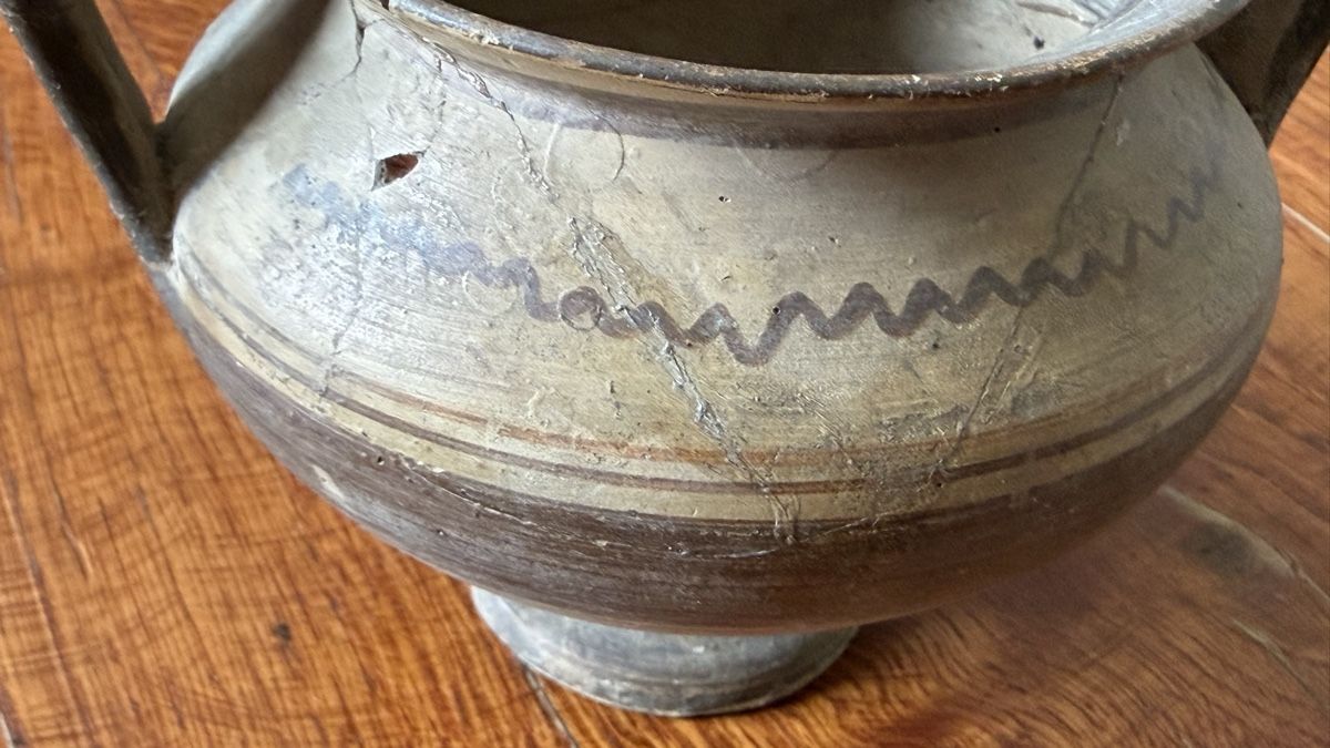 Tasses: Trinkbecher Skyphos  aus Ton antik – D'occasion à Riedholz par Frettchen63 5