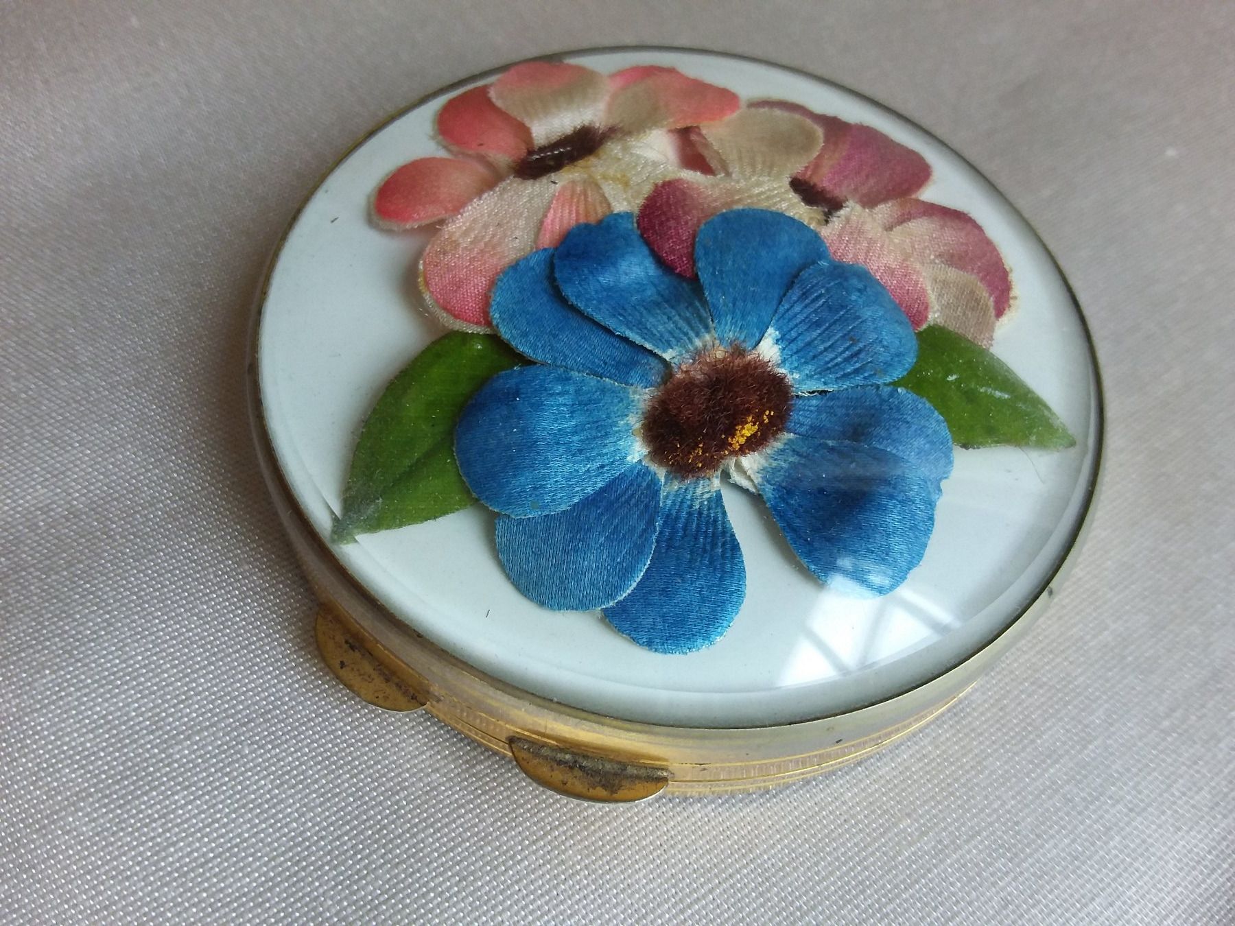 Specchi: Antike Compact, Puderdose ca 1920 – Usato da Zürich venduto da sanwit 4