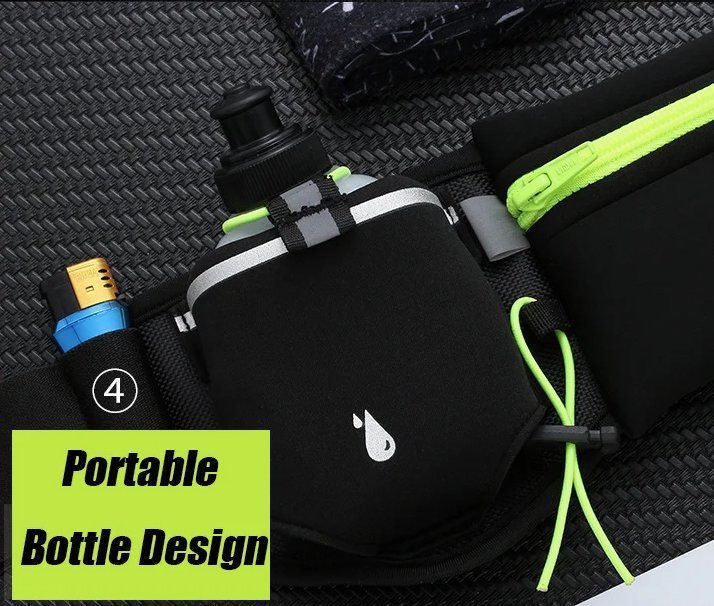Borse: Running Bauchtasche mit 2x Trinkflasche – Nuovo e nell'imballaggio originale da Châtelaine venduto da topshop.switzerland 4