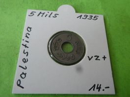 Palästina 1935, 5 Mils