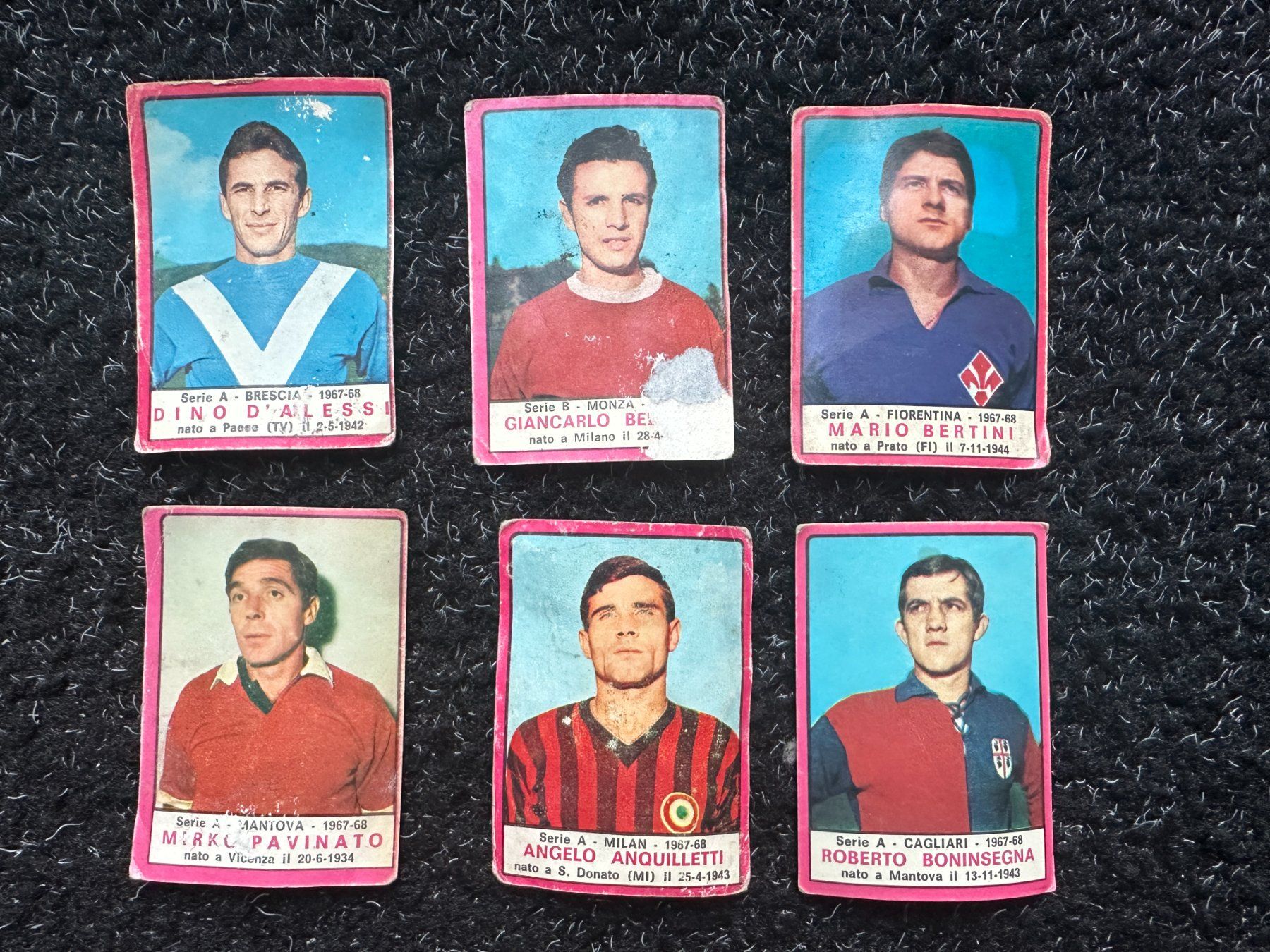 Panini Carte collezionabili: Panini Bilder mitte/ende 60er Jahre – Usato da Rüfenacht BE venduto da Motoroil 2