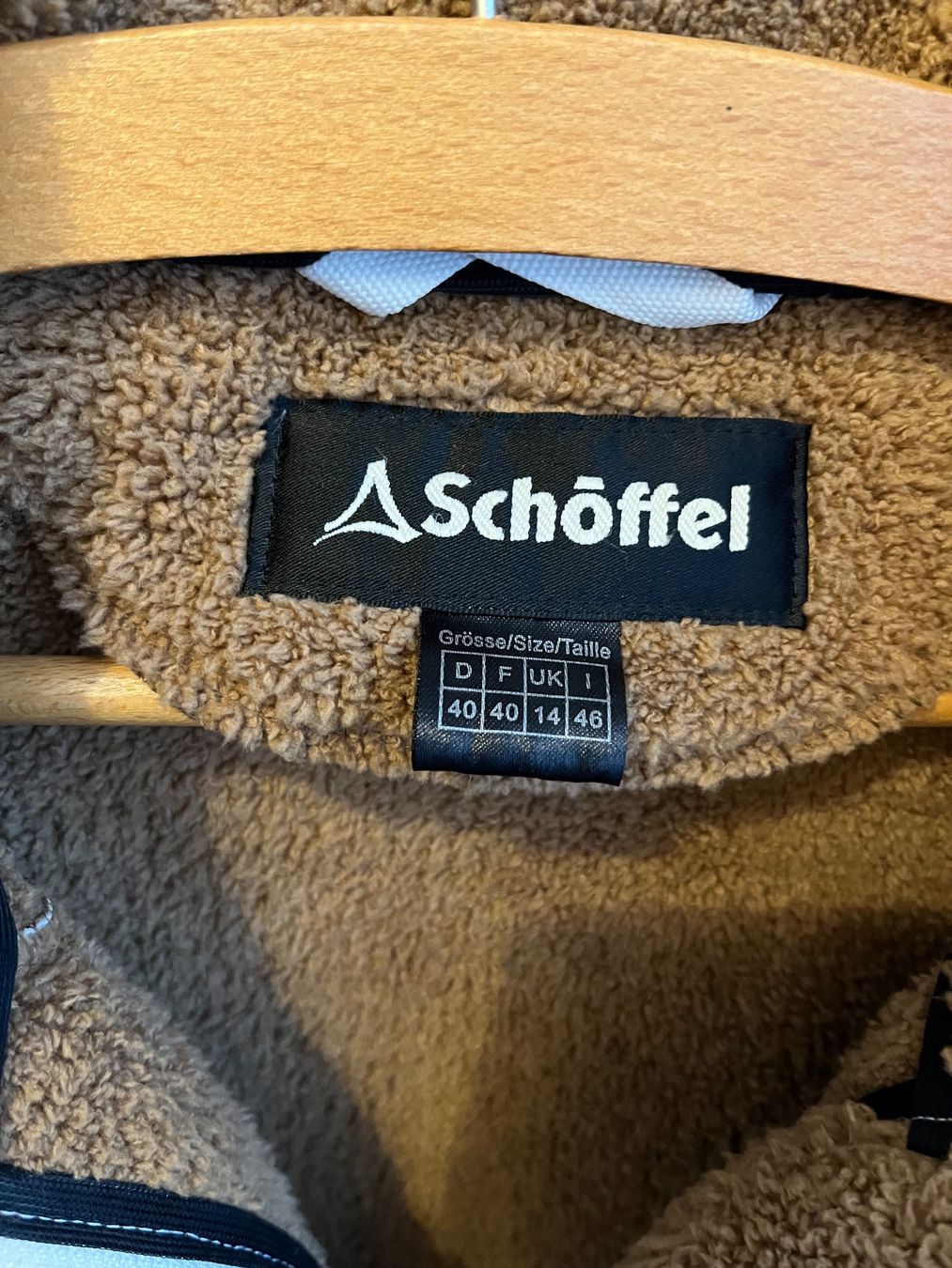 Schoeffel Giacche: Schöffel Softshelljacke mit braunem Teddyfutter Grösse 40 – Usato da Rheinfelden venduto da cle_2jnb 3