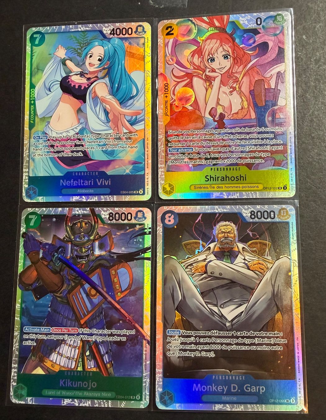 Bandai Sammelbilder & Trading cards: One piece Lot de 23 cartes FR – Neu (gemäss Beschreibung) aus Morges von geo_rk69